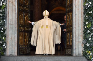 Santa Messa di apertura della Porta Santa di San Pietro